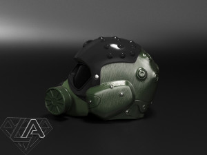 metro exodus artem helmet 3D 打印模型