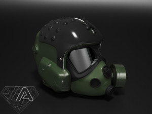 metro exodus artem helmet 3D 打印模型