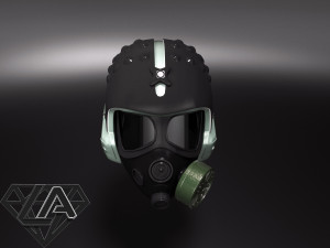 metro exodus artem helmet 3D 打印模型