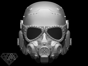metro exodus sparta sam helmet 3D Print Model