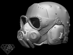 metro exodus sparta sam helmet 3D 프린트 모델