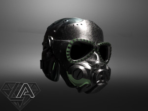 metro exodus sparta sam helmet 3D 프린트 모델