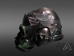 metro exodus sparta sam helmet 3D 프린트 모델