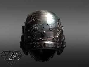metro exodus sparta sam helmet 3D 프린트 모델