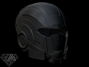 mass effect n7 helmet 3D Print Model
