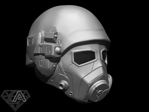 fallout ncr helmet 3D Print Model