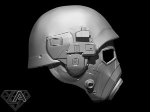 fallout ncr helmet 3D Print Model