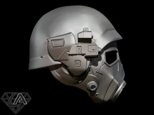 fallout ncr helmet 3D Print Model