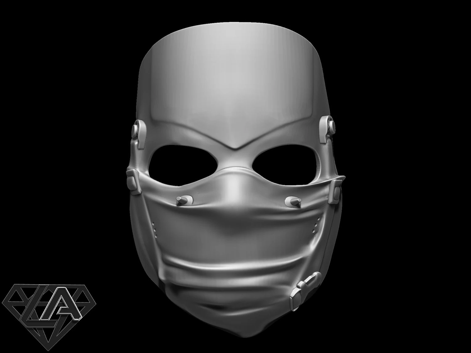 call of duty mw 2019 nikto mask 3D Print Model .c4d .max .obj .3ds .fbx .stl .blend 