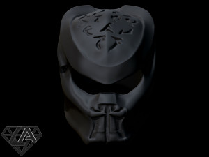 predator helmet Model do druku 3D