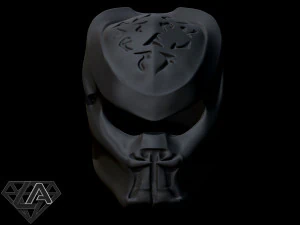 predator helmet 3D Print Model
