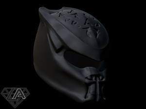 predator helmet Model do druku 3D