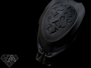 predator helmet Model do druku 3D