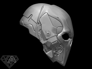 sci-fi punisher helmet 3D Print Model