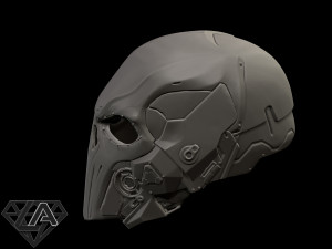 sci-fi punisher helmet 3D Print Model