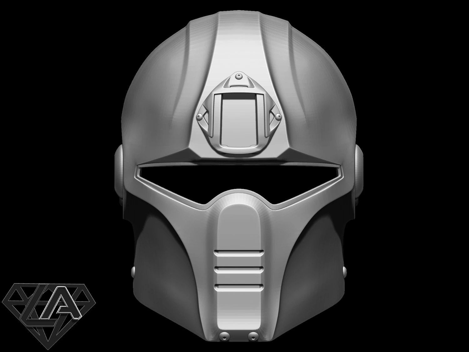 custom airsoft helmet 3D Print Model .c4d .max .obj .3ds .fbx .stl .blend 