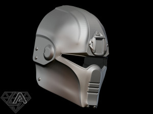 custom airsoft helmet 3D Print Model