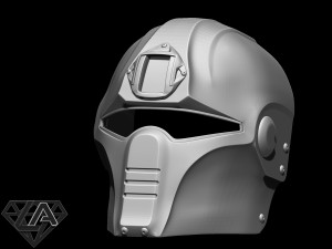 custom airsoft helmet 3D Print Model