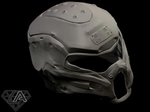 cybermantis custom helmet 3D Print Model