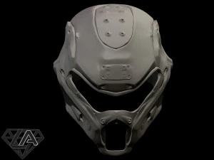 cybermantis custom helmet 3D Print Model
