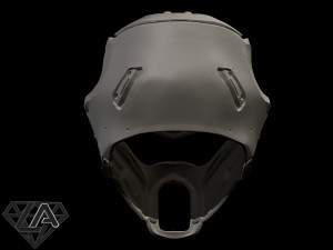 cybermantis custom helmet 3D Print Model