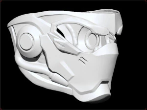 soldier 76 mask 3D Print Model