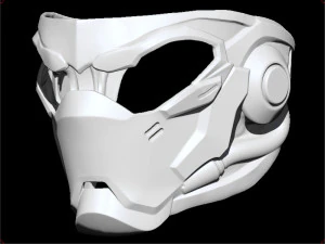 soldier 76 mask 3D Print Model