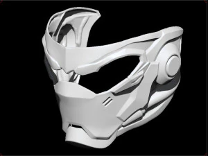 soldier 76 mask 3D Print Model