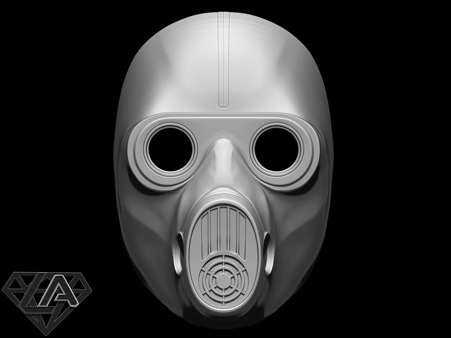maska ​​prześladowcy Model do druku 3D .c4d .max .obj .3ds .fbx .stl .blend 