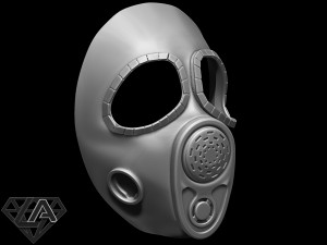 stalker mercenary mask Model do druku 3D