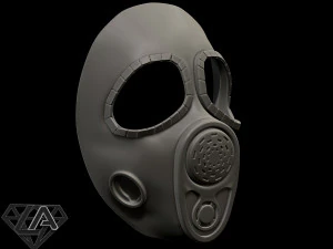 stalker mercenary mask 3D Print Model