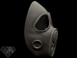stalker mercenary mask 3D Print Model
