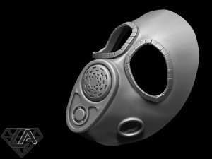stalker mercenary mask Model do druku 3D