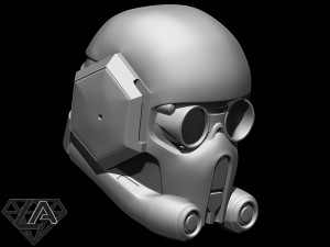 star wars clone force 99 bad batch crosshair helmet 3D Print Model