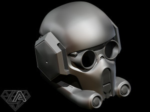 star wars clone force 99 bad batch crosshair helmet 3D Print Model