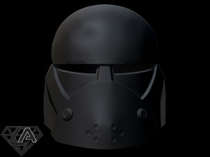 star wars clone force 99 bad batch wrecker helmet 3D प्रिंट मॉडल
