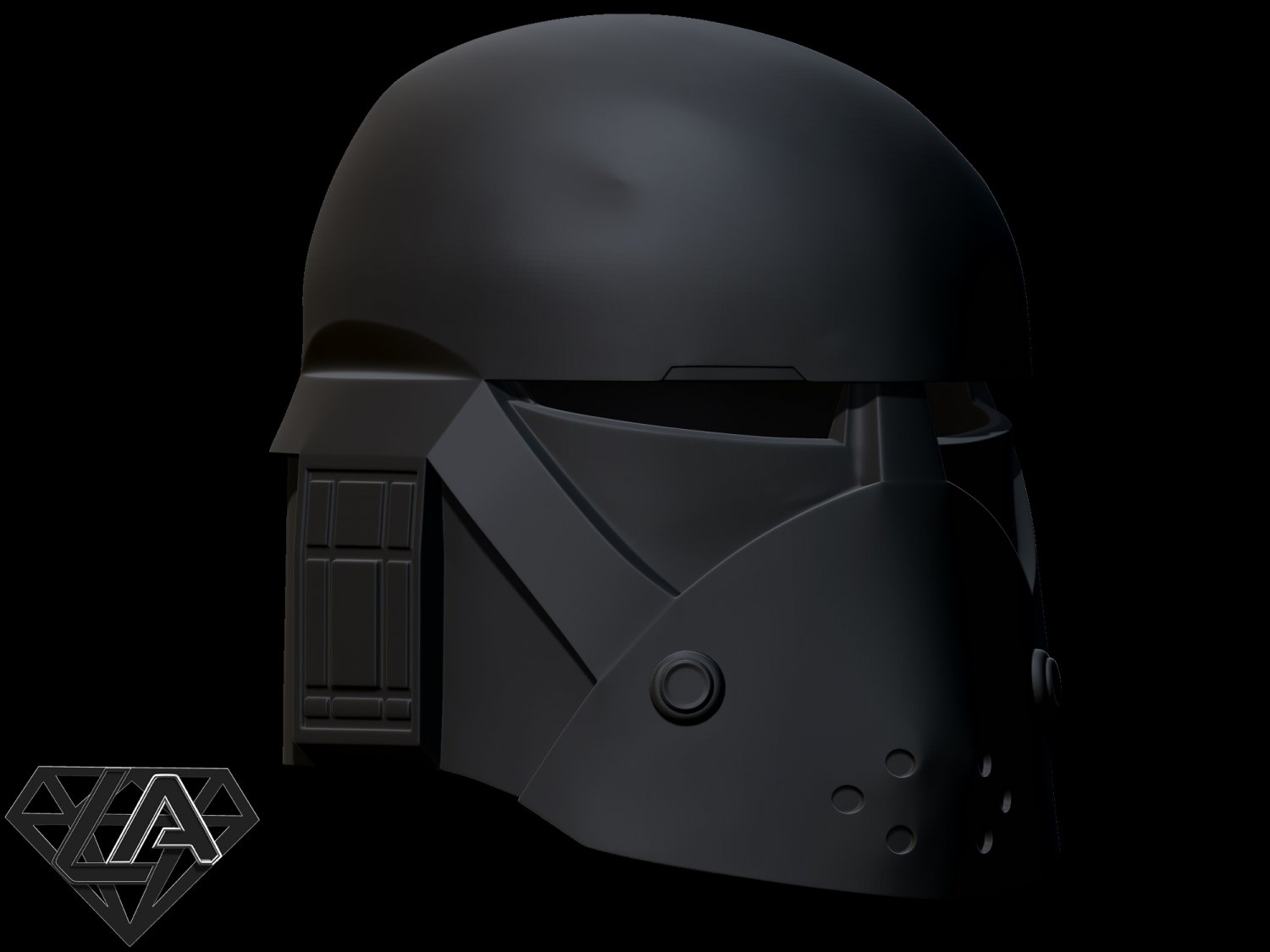 Helmet Shao Kahn MK11 - Version 6 - 3D model 3D printable