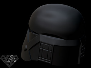 star wars clone force 99 bad batch wrecker helmet 3D प्रिंट मॉडल