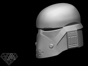 star wars clone force 99 bad batch wrecker helmet 3D प्रिंट मॉडल