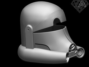 star wars clone force 99 bad batch crosshair helmet Modello di stampa 3D