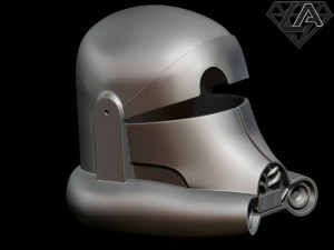 star wars clone force 99 bad batch crosshair helmet Modello di stampa 3D