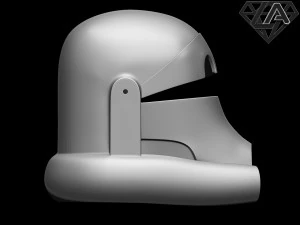 star wars clone force 99 bad batch crosshair helmet 3D Print Model