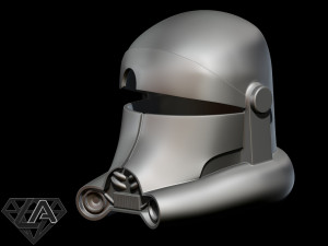 star wars clone force 99 bad batch crosshair helmet Modello di stampa 3D