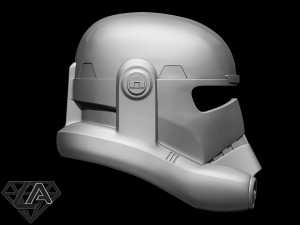 star wars clone force 99 bad batch hunter helmet 3D Принт Модель