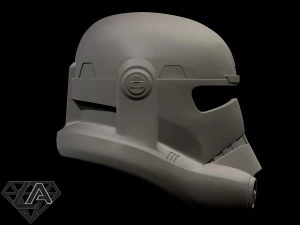 star wars clone force 99 bad batch hunter helmet 3D Print Model