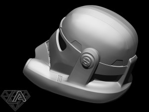 star wars clone force 99 bad batch hunter helmet 3D Принт Модель