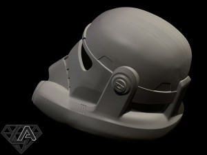 star wars clone force 99 bad batch hunter helmet 3D Принт Модель