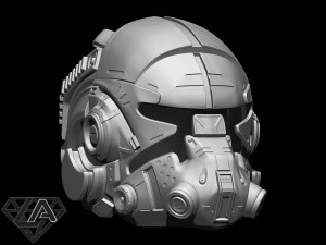 titanfall 2 pilot sci fi helmet 3D Print Model