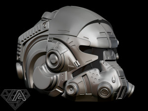 titanfall 2 pilot sci fi helmet 3D Print Model