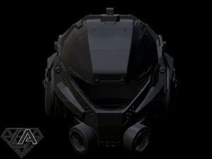 titanfall 2 sci-fi helmet 3D Print Model
